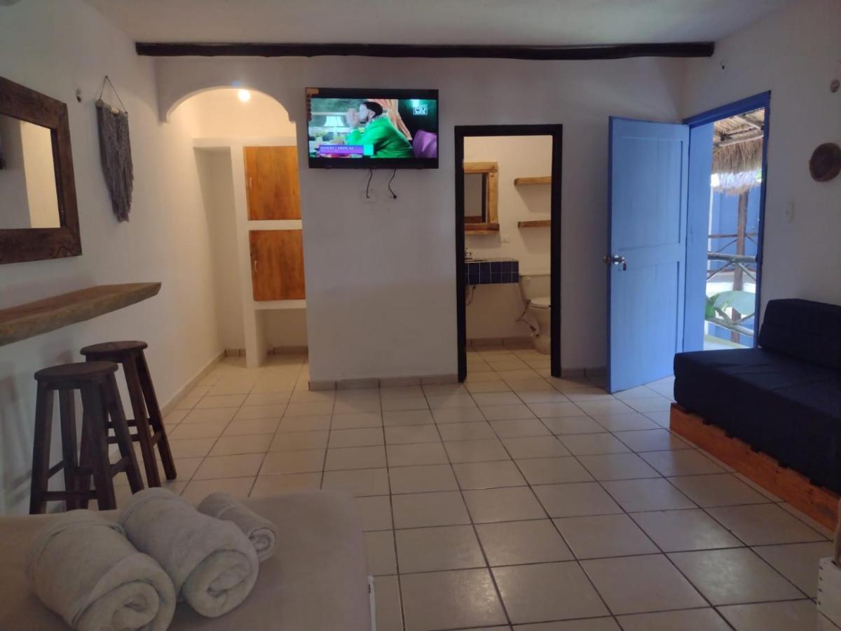Mio Tulum Hotel Boutique 외부 사진 A room at the hotel