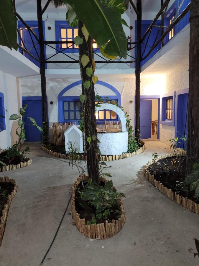 Mio Tulum Hotel Boutique 외부 사진 The courtyard of the Riad