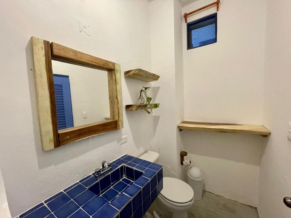 Mio Tulum Hotel Boutique 외부 사진 Bathroom in a house in Tulum, Mexico